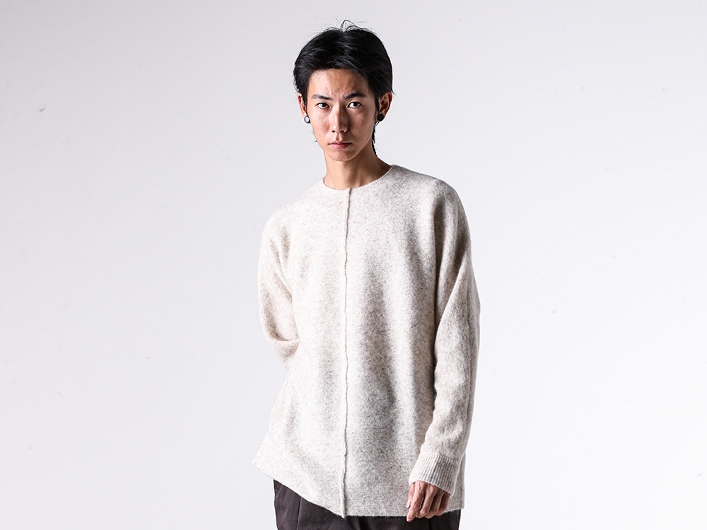 RIPVANWINKLE - 25AW スタイリング - 上半身 - RB-721 Mohair Dolman Jersey 1-006