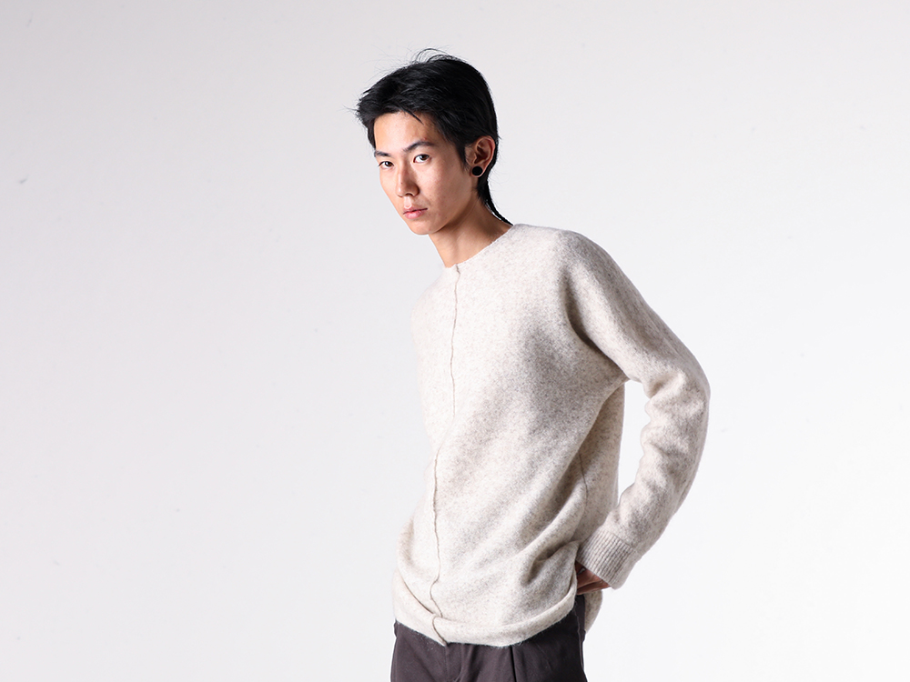 RIPVANWINKLE - 25AW スタイリング - 上半身 - RB-721 Mohair Dolman Jersey 1-007