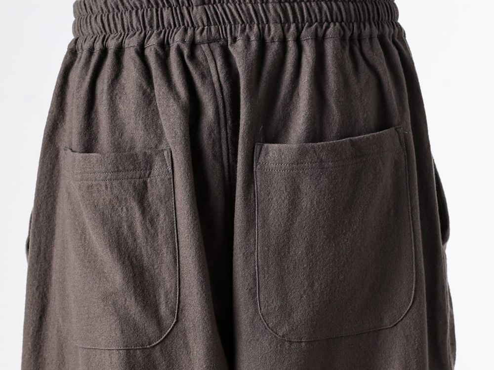 O PROJECT(オー プロジェクト) - 25-26AW  - 下半身 - WIDE EASY PANTS (O20TR1) - Daddy Shoes (GR02) 2-003