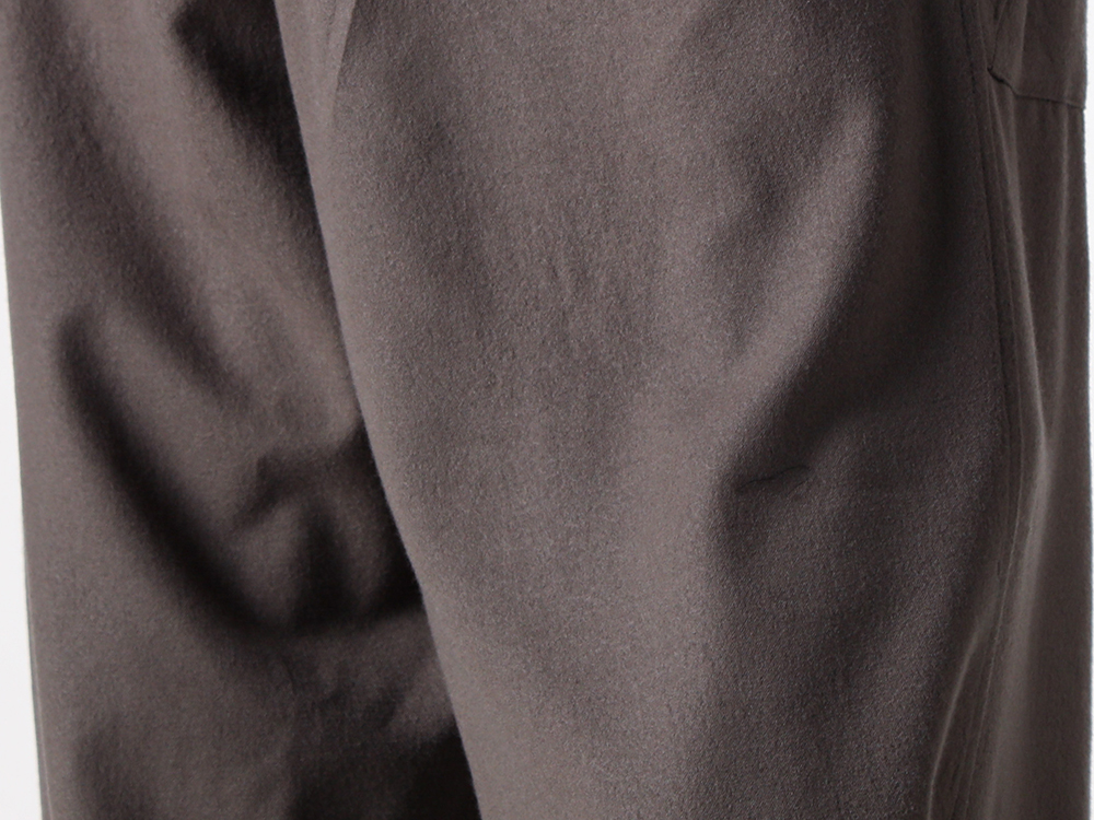 O PROJECT(オー プロジェクト) - 25-26AW  - 下半身 - WIDE EASY PANTS (O20TR1) - Daddy Shoes (GR02) 2-006