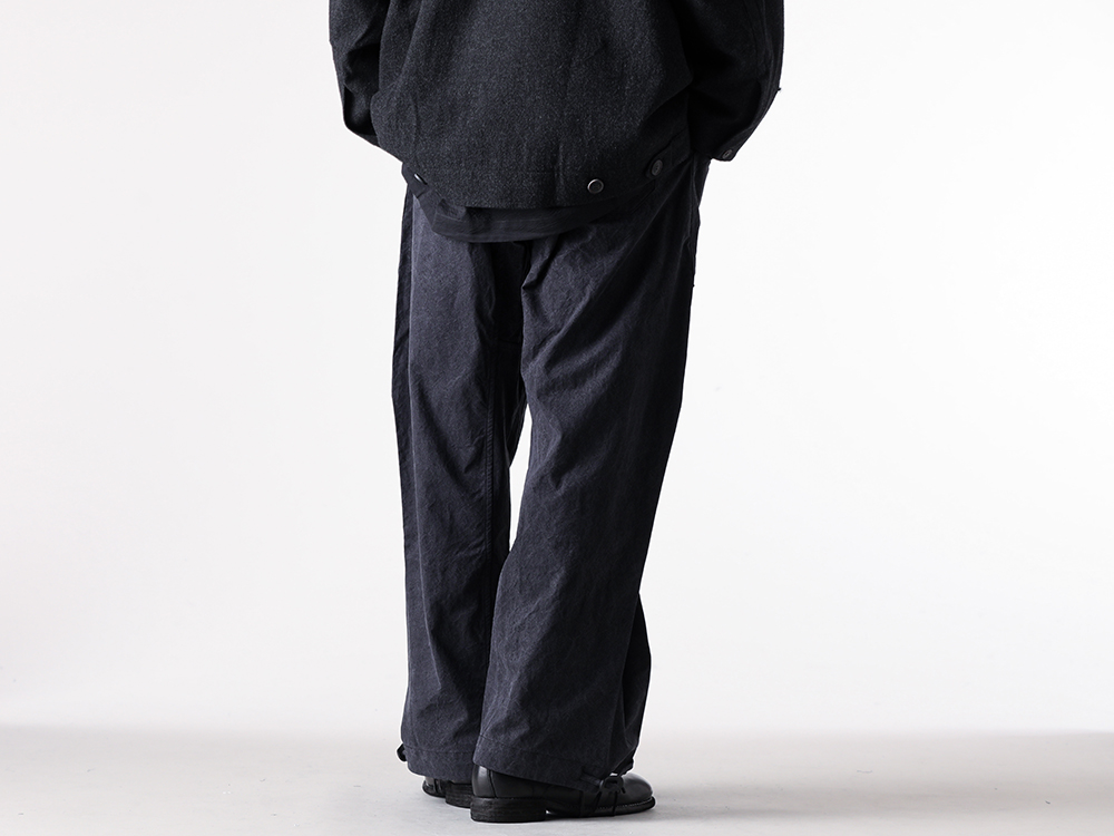 JAN-JANVANESSCHE(ヤンヤンヴァンエシュ) - 25-26AW - パンツ - TROUSERS （Pitch Black） / TROUSERS#89 5-006
