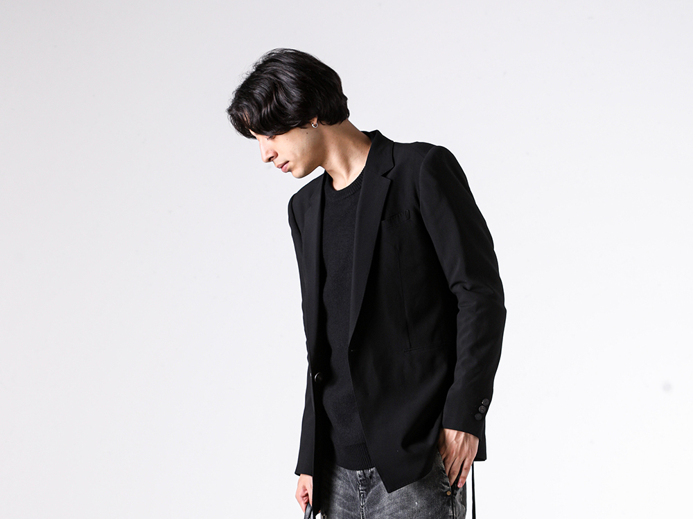 ISO - 25AW スタイリング - 上半身 - JKF-MMCN Jacket Shrink-proof Wool - CK-NCRPO Nepal Cashmere Knit Sweater 1-002