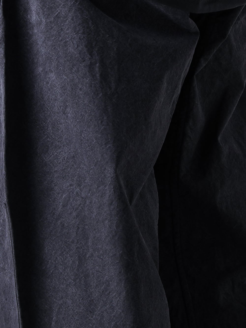 JAN-JAN VAN ESSCHE - 25AW  - 下半身 - TROUSERS#88 - LOOSE FIT SINGLE PLEATED TROUSERS （Black） 2-004