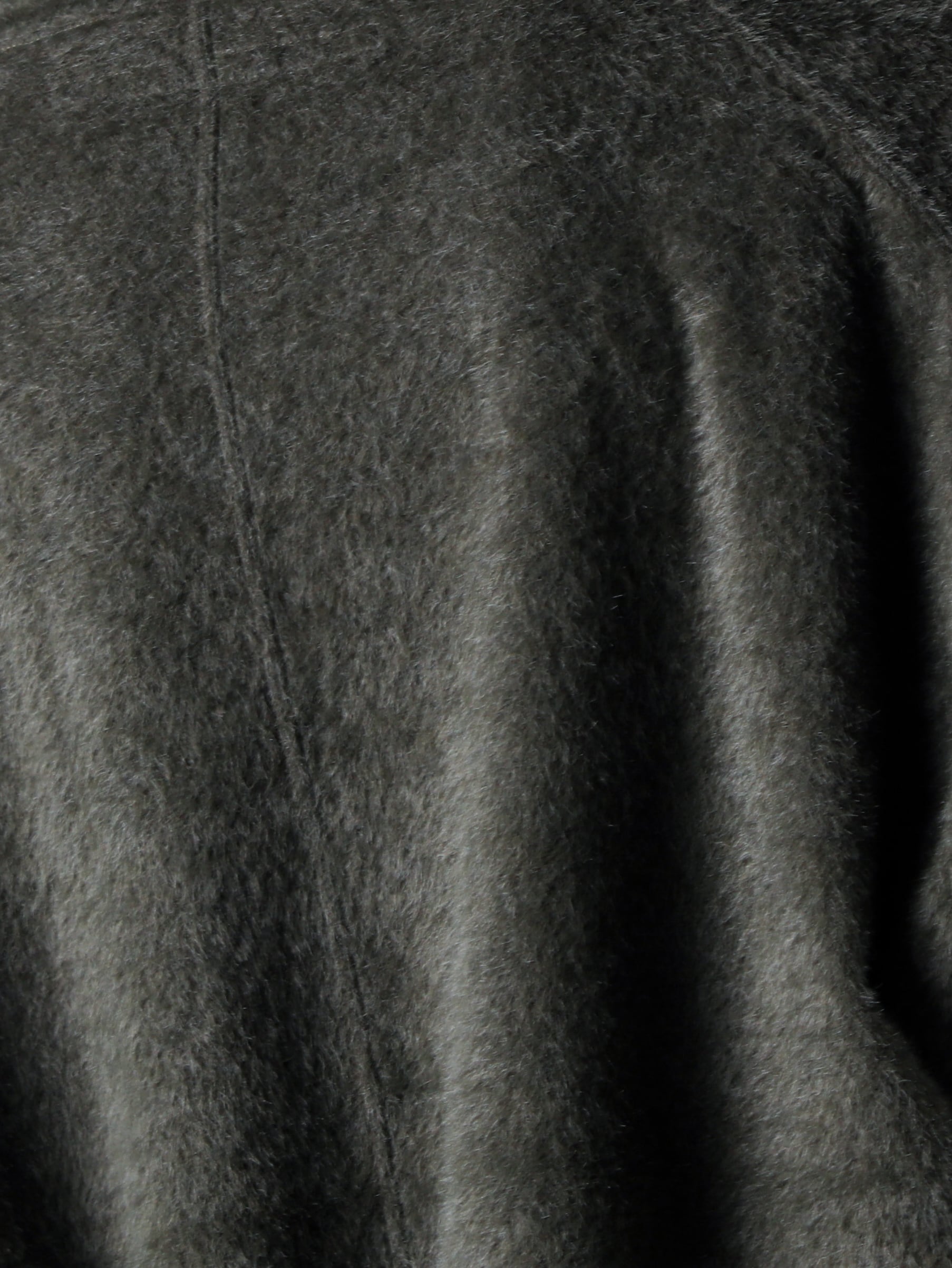 JULIUS - 25AW styling - Shaggy Knit with a Rich, Textured Fabric - 917KNM5 - MINK MOLE INLAY KNIT SWEATER - 917CPM6 - CUPRO/COTTON JERSEY T-SHIRT 1-004