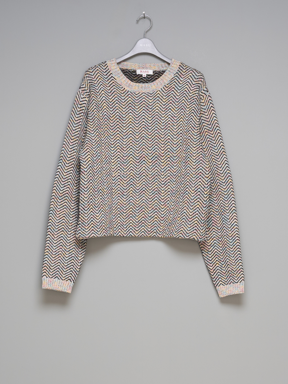 MASU - 25AW - ニット - M25F9KN003-AURORA SHORT SWEATER 3-001
