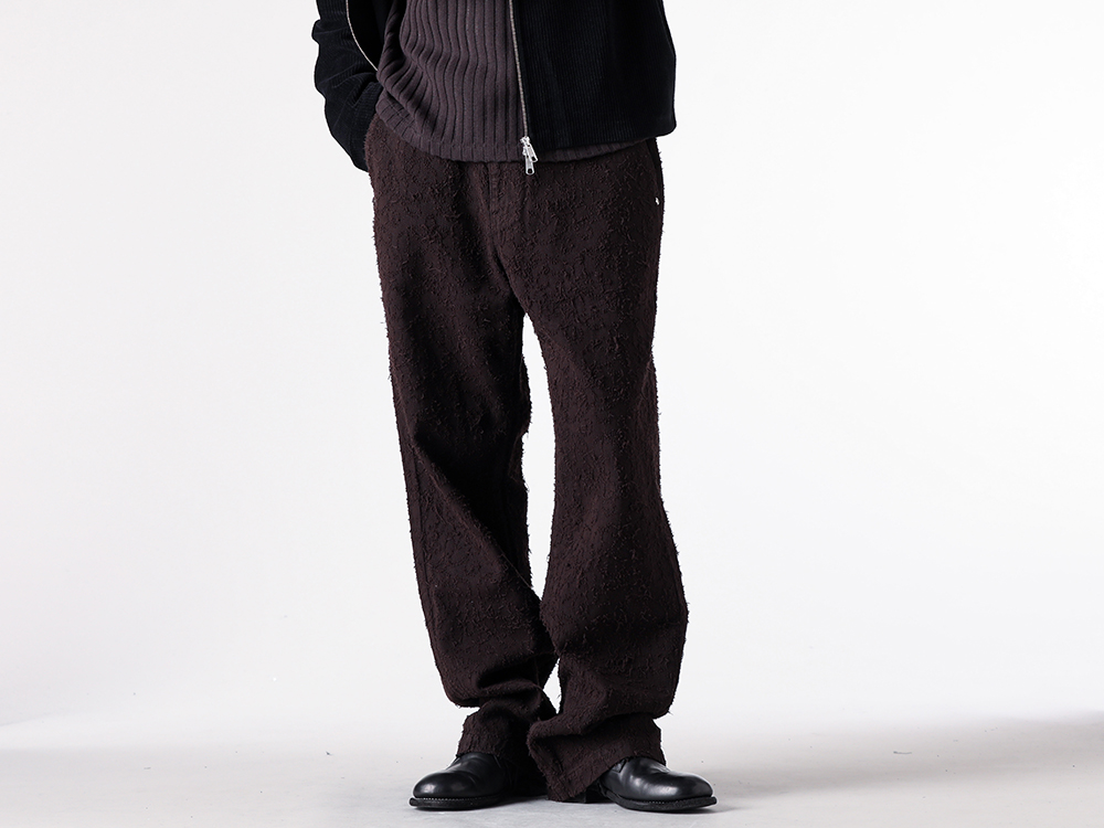 mfpen - 25-26AW - Pants - 69. Punch Out Jeans （Dark Brown） / 877-50171026 5-001