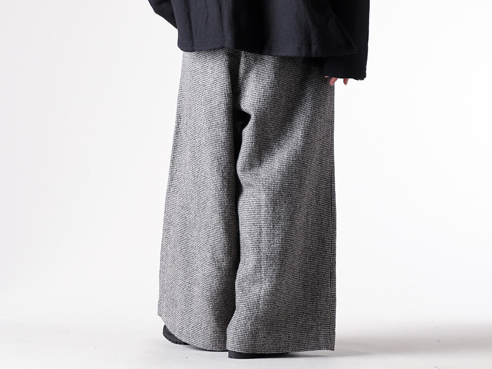 UMA WANG - 25-26AW - Lower body - POETIC PANTS (W5/M/UM3521) - Norwegian Welted Derby Shoes Vibram Sole (792VX) 2-004
