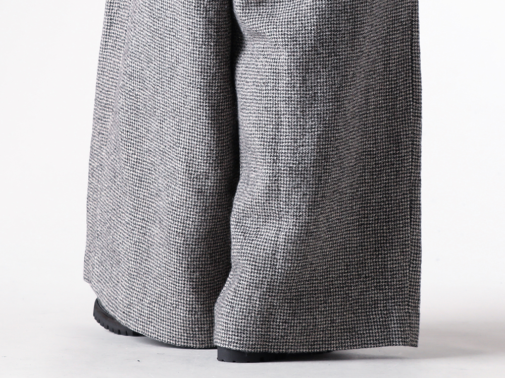 UMA WANG - 25-26AW - Lower body - POETIC PANTS (W5/M/UM3521) - Norwegian Welted Derby Shoes Vibram Sole (792VX) 2-006