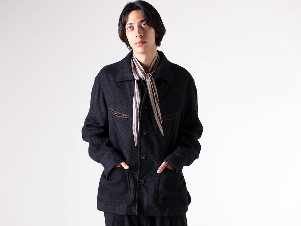 ZIGGY CHEN 25-26AW Patchwork Jacket & Two-Tuck Pants Style -FASCINATE