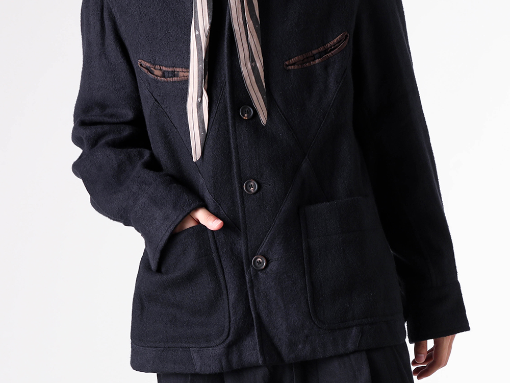 Emmanuela パッチワークジャケット アンリアレイジ“パッチワーク”のMA-1やテーラードジャケット