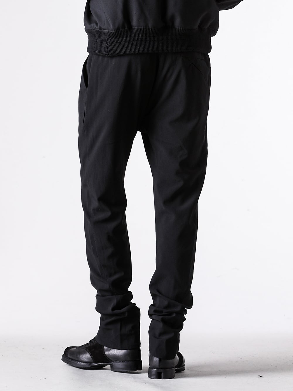 CROMAGNON - 25AW  - DEVOAの定番アナトミカルスリムパンツ - PTJ-SPWS - Slim Pants Shrink-proof Wool - FW-ASPBB - ASP × DEVOA Hand Made BootsASP × DEVOA Hand Made Boots 2-003