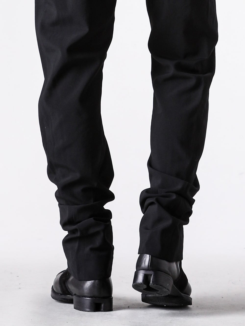 CROMAGNON - 25AW  - DEVOAの定番アナトミカルスリムパンツ - PTJ-SPWS - Slim Pants Shrink-proof Wool - FW-ASPBB - ASP × DEVOA Hand Made BootsASP × DEVOA Hand Made Boots 2-005