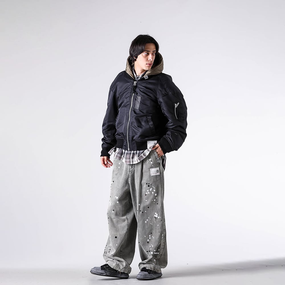 【Maison MIHARA YASUHIRO】パデッドボンバージャケット Maison MIHARA YASUHIRO】パデッドボンバージャケット