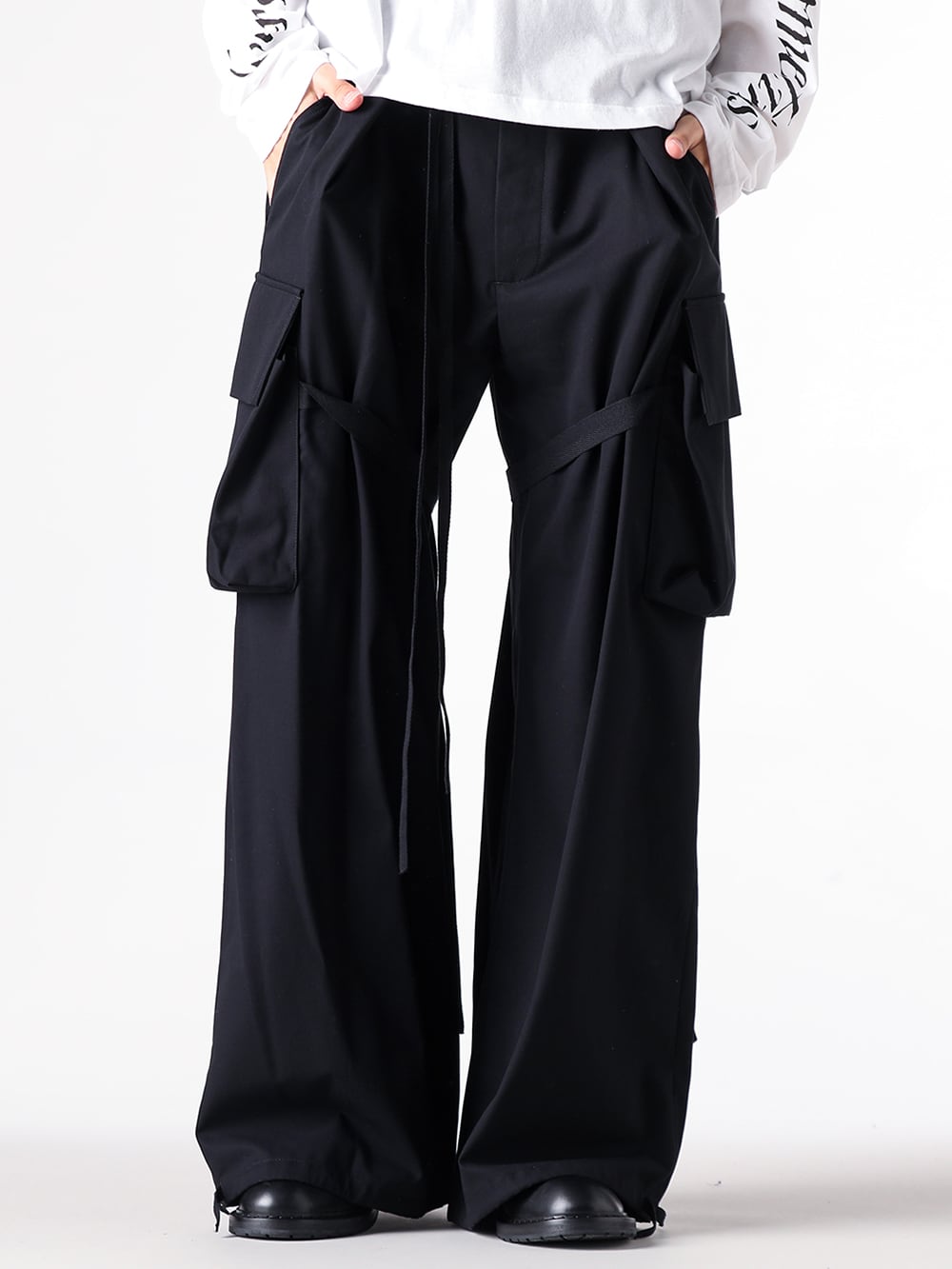 Ann Demeulemeester - 25AW - Lower Body - digs.2520MTR24 - ANNO Pants - C000MC01 - Danny Ankle Boots 2-001