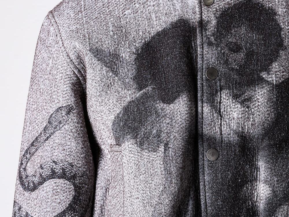 masu ピン　エンジェル MASU 25-26AW エンジェルボンバージャケット デニムスタイル -FASCINATE