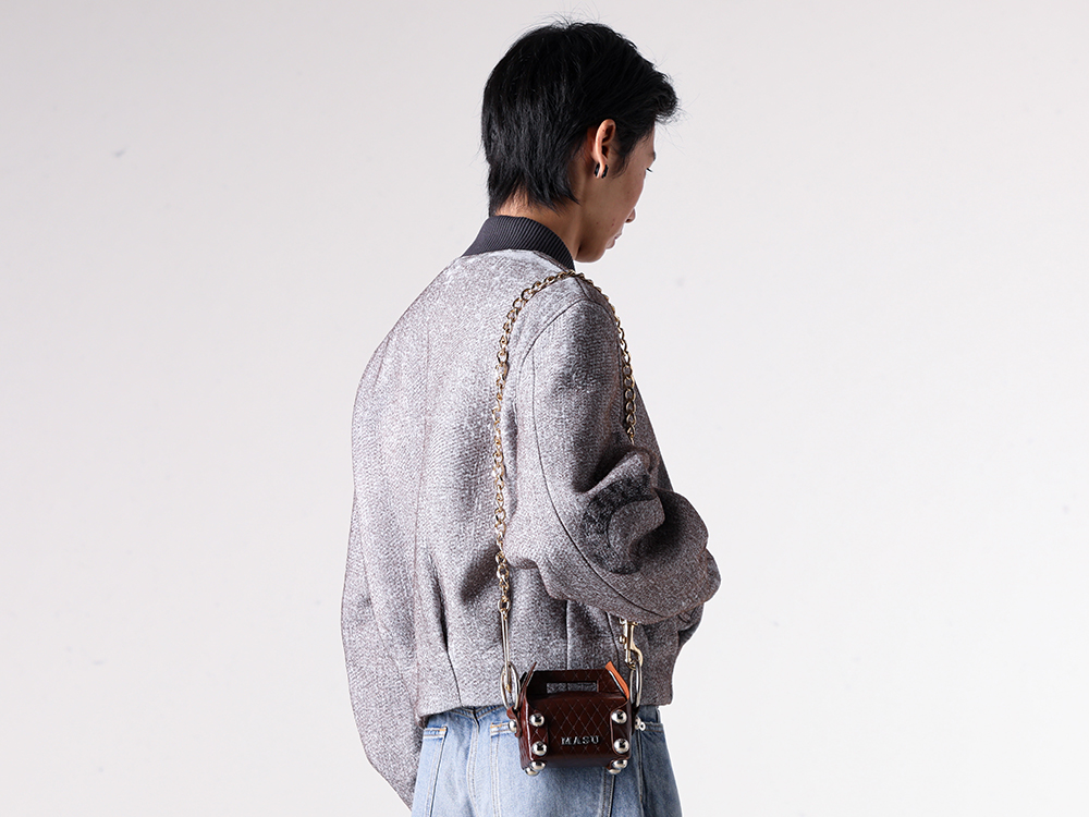 MASU 25-26AW エンジェルボンバージャケット デニムスタイル