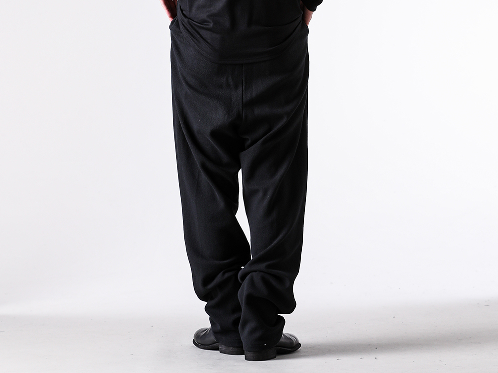FRACTION - 25-26AW - BT Trousers Featuring a Neat Look and Relaxed Silhouette - BT Trouser (FM25SS502OEMR) - Back Zip Boots Single Sole Wide Model (988X) 2-004