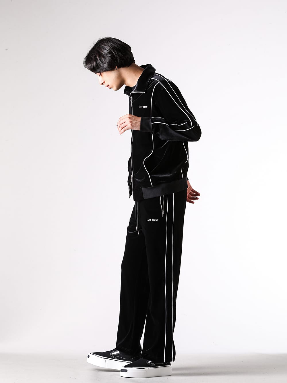 LAST NEST 2025AW べロアトラックジャケット＆パンツ -FASCINATE