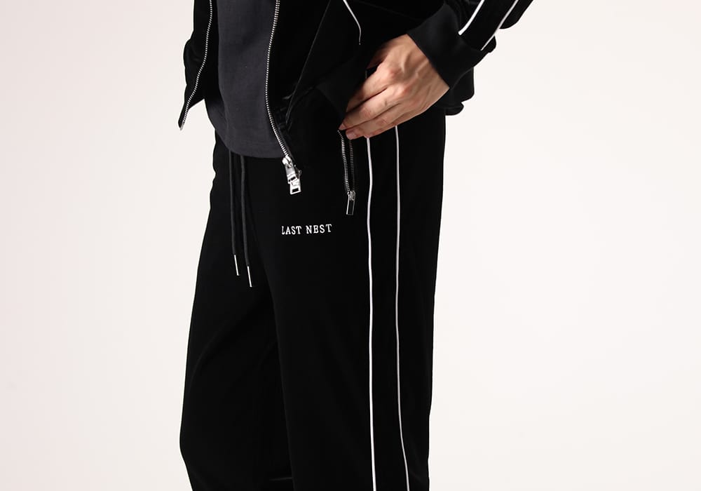 ラストネスト - LAST NEST - 25FW - Velour Track Jacket - Velour Track Pants
