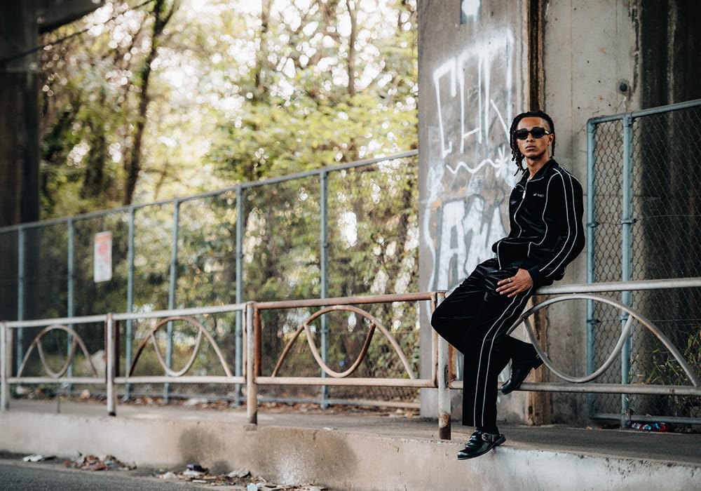 ラストネスト - LAST NEST - 25FW LOOK イメージ　べロアスタイル