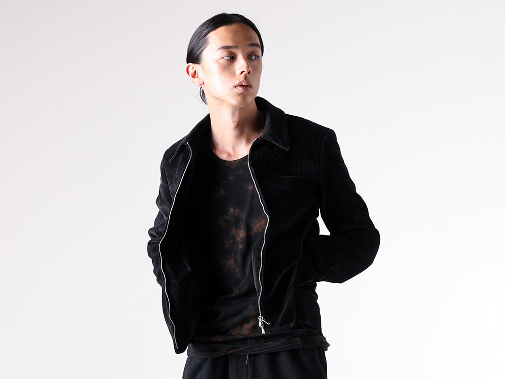 ギャルソン AD1990 アーカイブ 短丈 コーデュロイ ブルゾン ブラック ギャルソン AD1990 アーカイブ 短丈 コーデュロイ ブルゾン