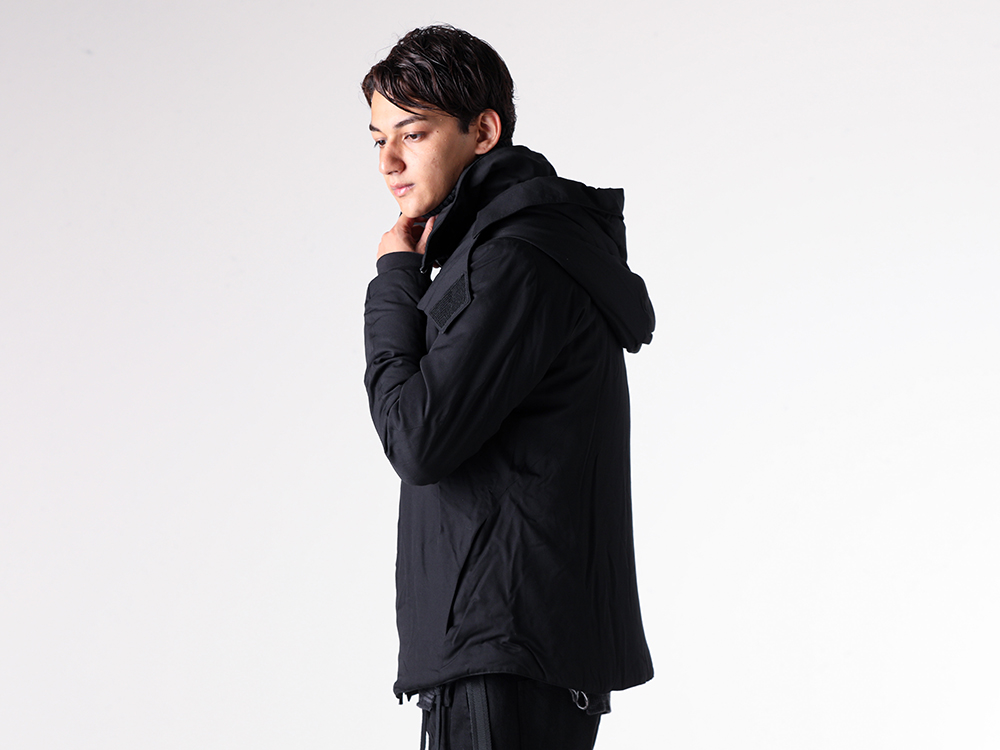 D.HYGEN - 25-26AW - upper body - Rayon Twill Hood Attached Down Jacket (ST104-0125A) 1-004