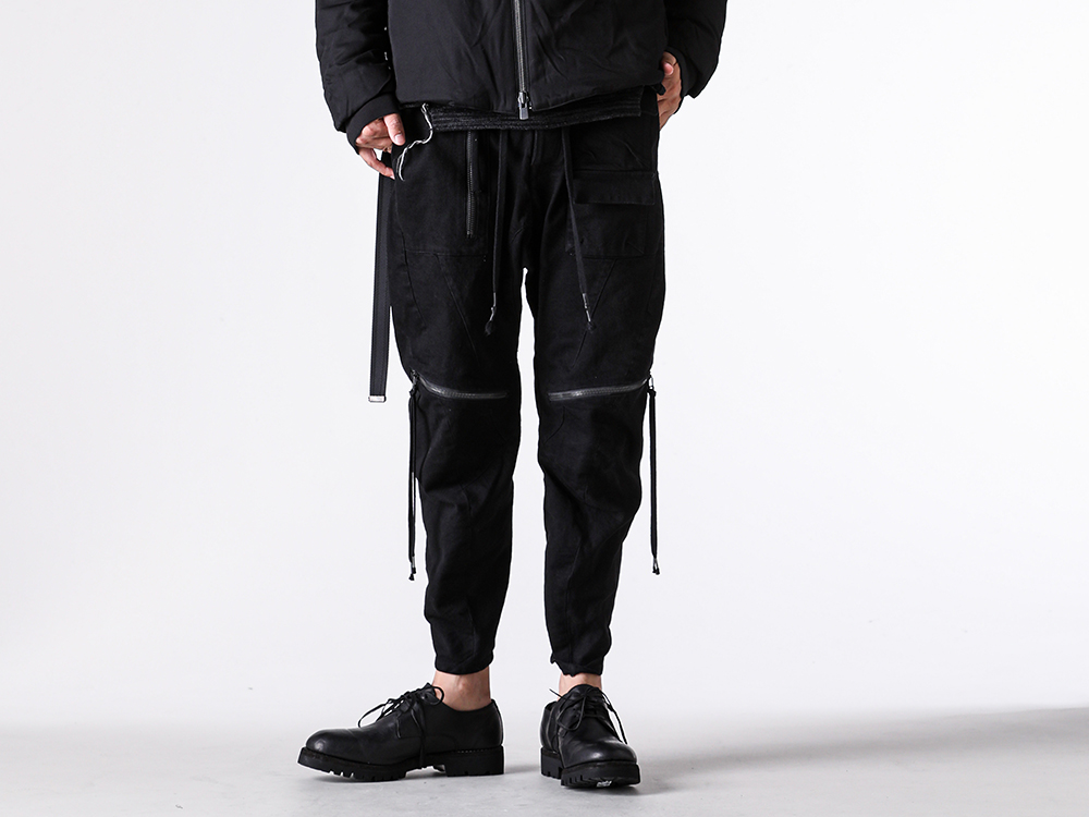 D.HYGEN - 25-26AW - lower body - Stretch Denim Bush Pocket Cropped Pants (ST107-0525A) - Norwegian Welted Derby Shoes Vibram Sole (792VX) 2-001