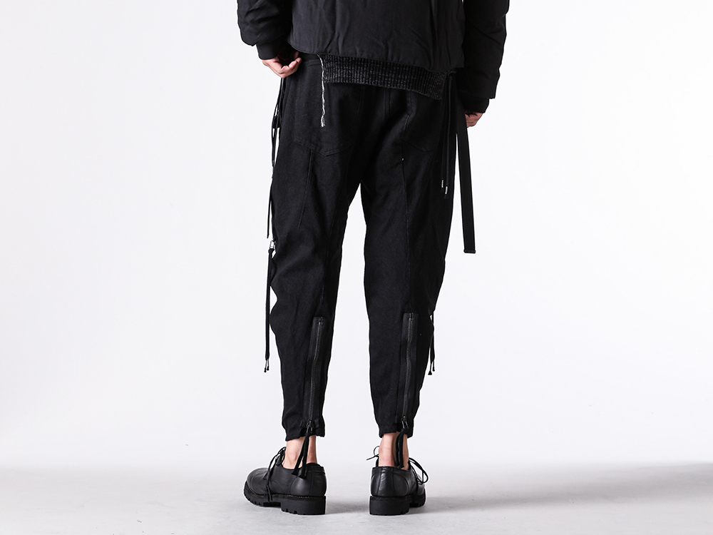 D.HYGEN - 25-26AW - lower body - Stretch Denim Bush Pocket Cropped Pants (ST107-0525A) - Norwegian Welted Derby Shoes Vibram Sole (792VX) 2-004