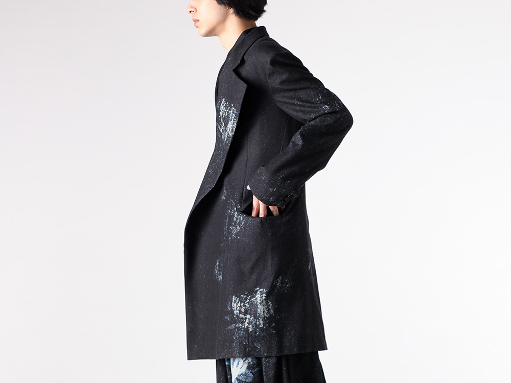 GroundY(Ground Y) - 25-26AW - Upper Body - Asymmetry Jacket (GL-J01-104) - Mant Docking Shirt (GM-B03-209) 1-004