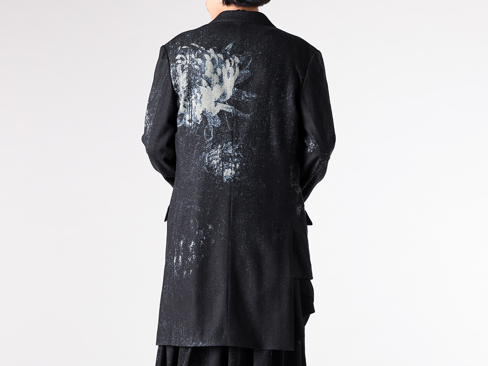 GroundY(Ground Y) - 25-26AW - Upper Body - Asymmetry Jacket (GL-J01-104) - Mant Docking Shirt (GM-B03-209) 1-005