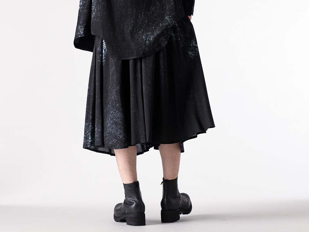 GroundY(Ground Y) - 25-26AW  - Lower Body - Circle Pants (GL-P28-203) - Front Zip Boots Vibram Sole (PL1V) 2-003