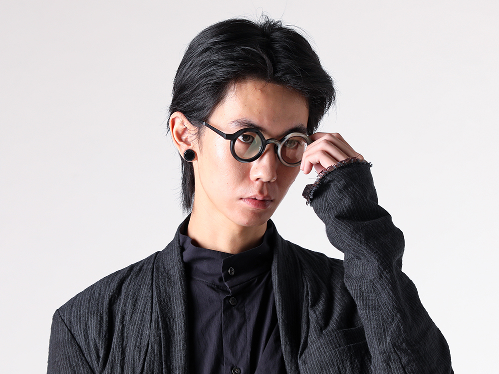 CHIAHUNG SU (チャンホン スー) - 25-26AW - 上半身 - Hand Woven & Wide Pleated Trouser (AW25-MP31-TOD) - Classic Derby Shoes Laced Up Square Toe (79082V) 1-009