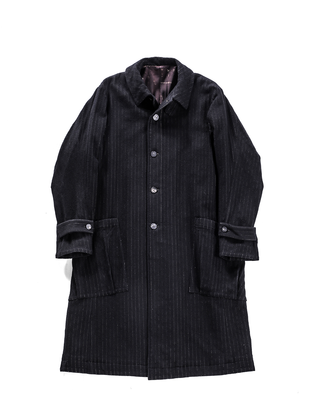 setup - 25-26AW - 第一印象を決める「コート」厳選5選 - 4. DEVOA / Soutien Collar Coat Cashmere / Cotton （BLACK） / CTJ-CSLH 4-0011