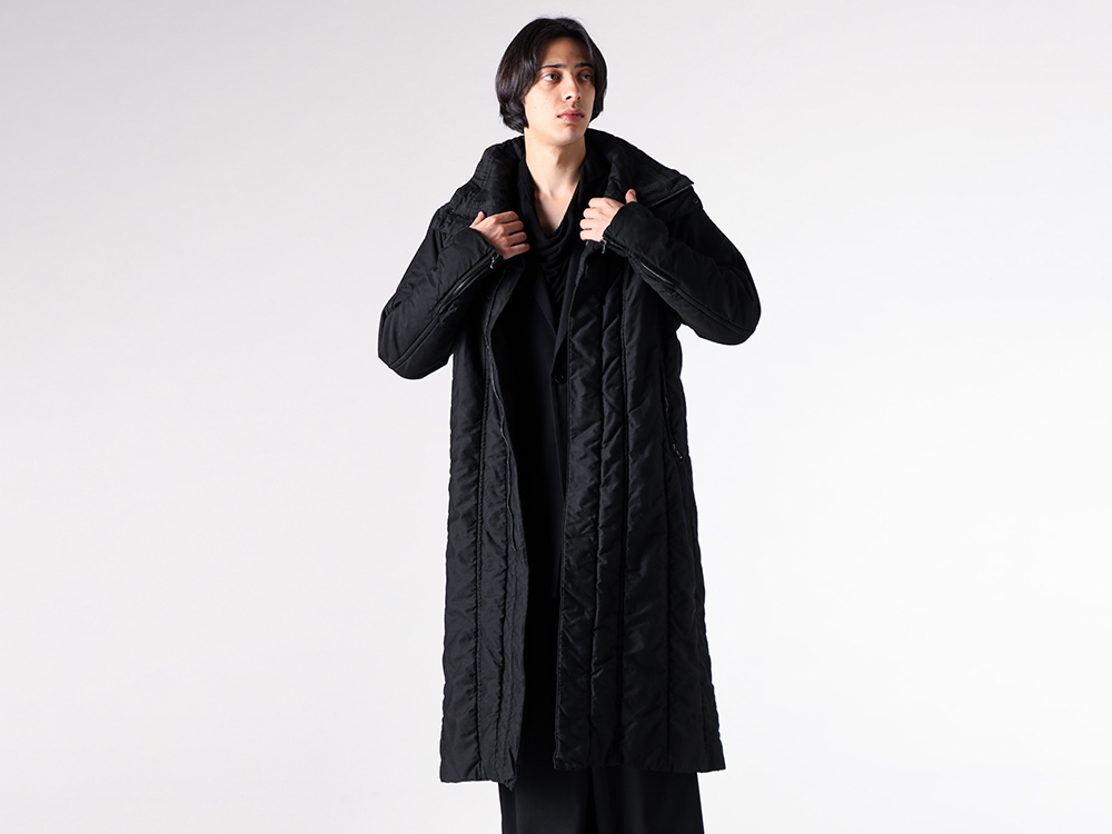 setup - 25-26AW - 第一印象を決める「コート」厳選5選 - 5. JULIUS / COTTON MOLESKIN COAT （BLACK） / 917COM4 4-0016