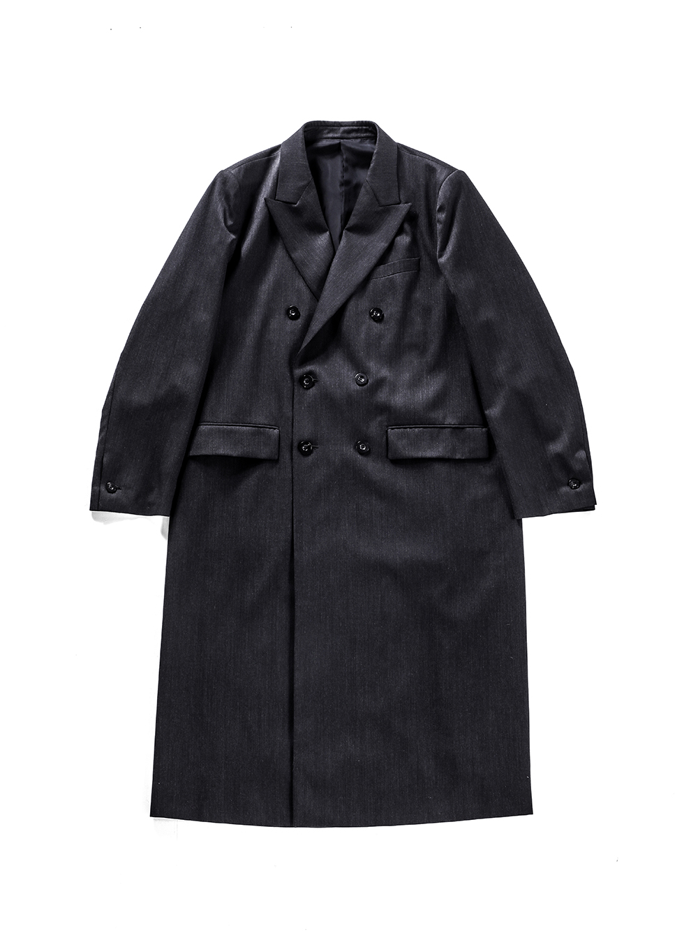 setup - 25-26AW - 第一印象を決める「コート」厳選5選 - 2. IRENISA / Double-Brested Chester Coat （Chacoal Gray） / IH-25FW-C034-ND8 4-005