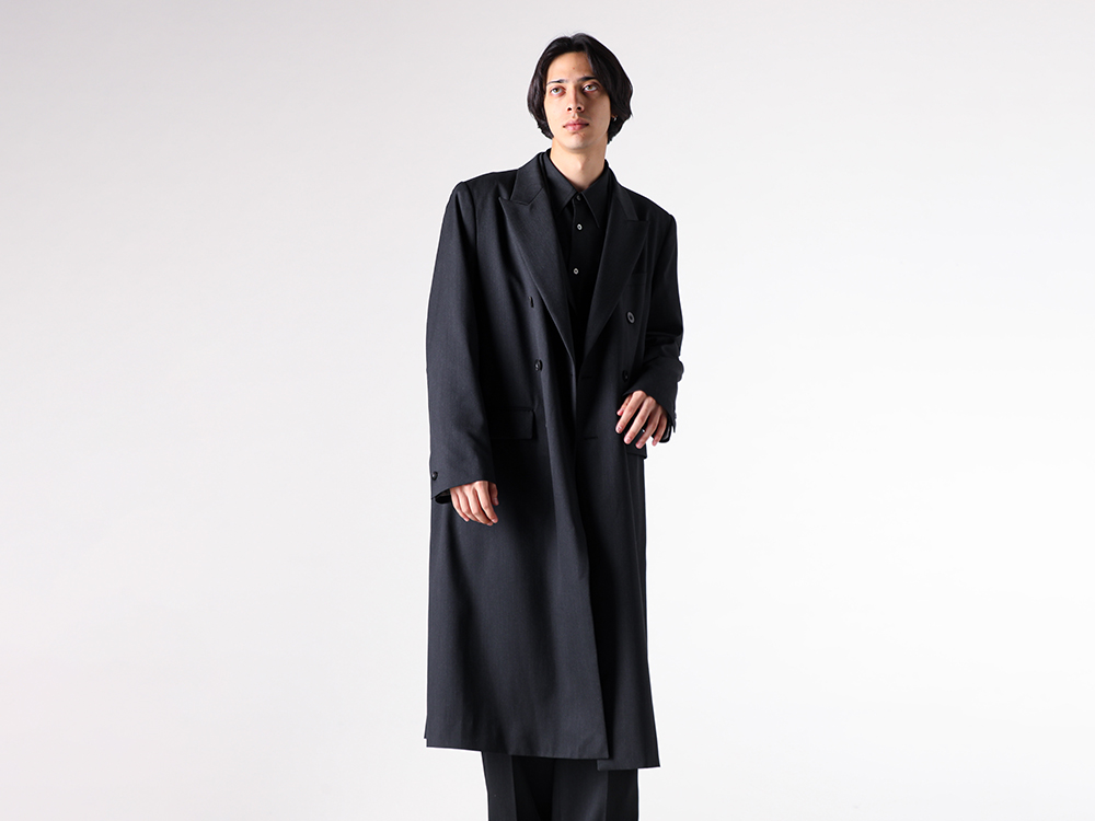 setup - 25-26AW - 第一印象を決める「コート」厳選5選 - 2. IRENISA / Double-Brested Chester Coat （Chacoal Gray） / IH-25FW-C034-ND8 4-007