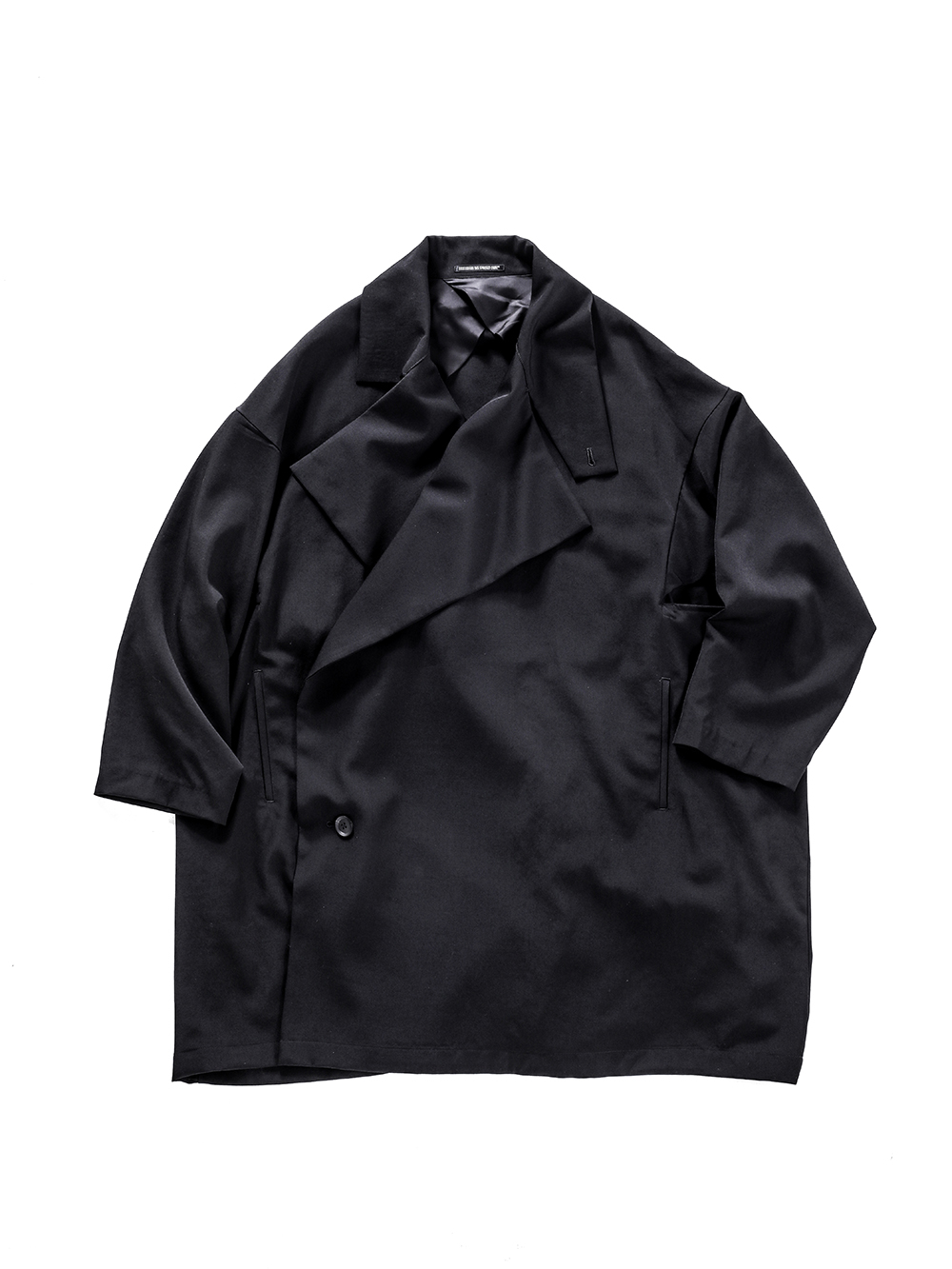 setup - 25-26AW - 第一印象を決める「コート」厳選5選 - 3. Yohji Yamamoto POUR HOMME / terrocoat （Black） / HM-C02-100 4-008