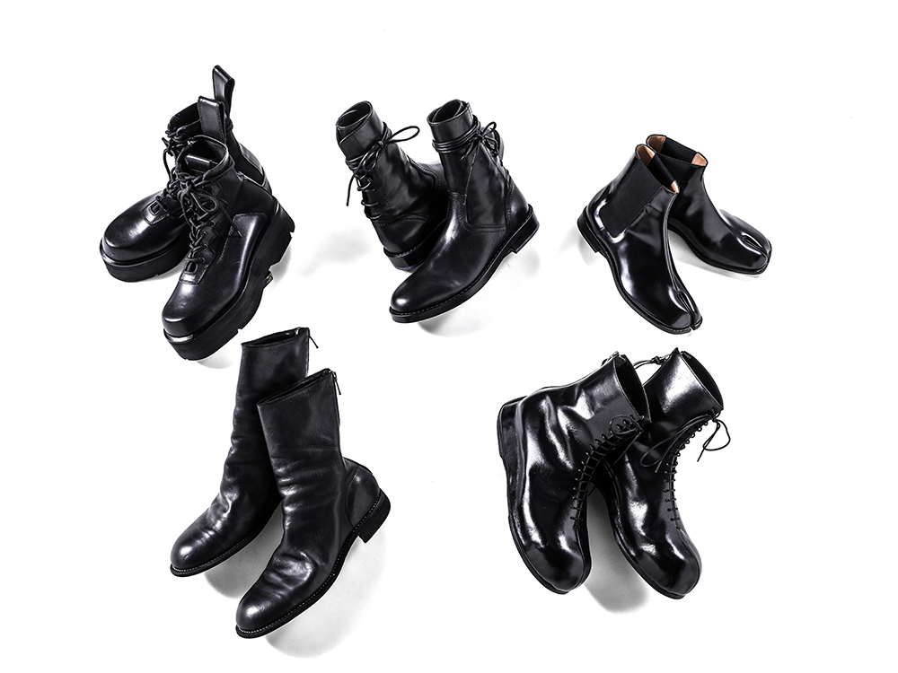 setup - 25-26AW - 全体の印象を決定づける「ブーツ」厳選5選 - 品番+商品名1 - 品番+商品名2 - 品番+商品名3 - 品番+商品名4 5-001