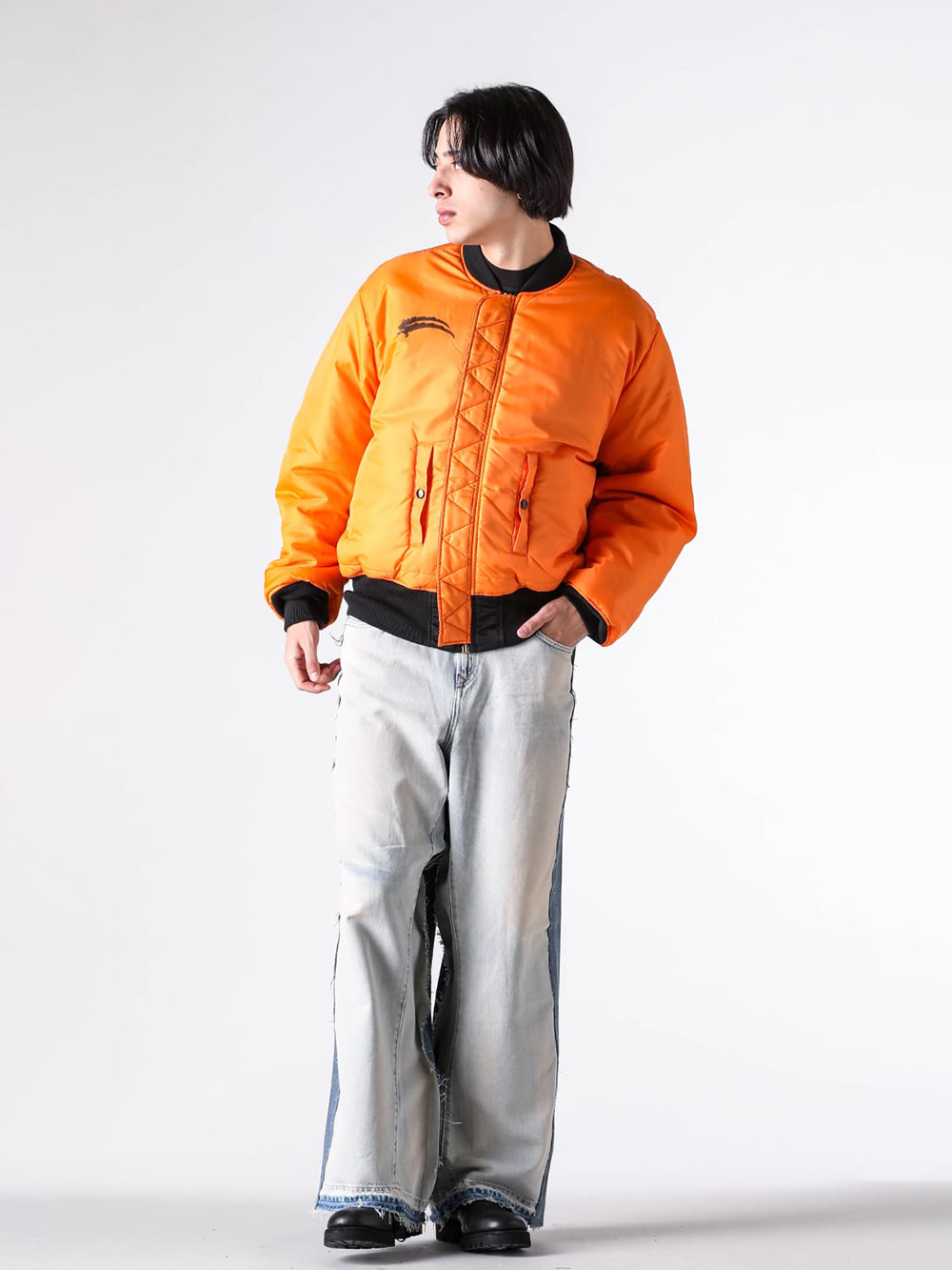 PROTOTYPES(プロトタイプス) - 25-26AW - ジャケット - HUNTER BOMBER （BLACK） / 32PT08OW04USBK 1-006