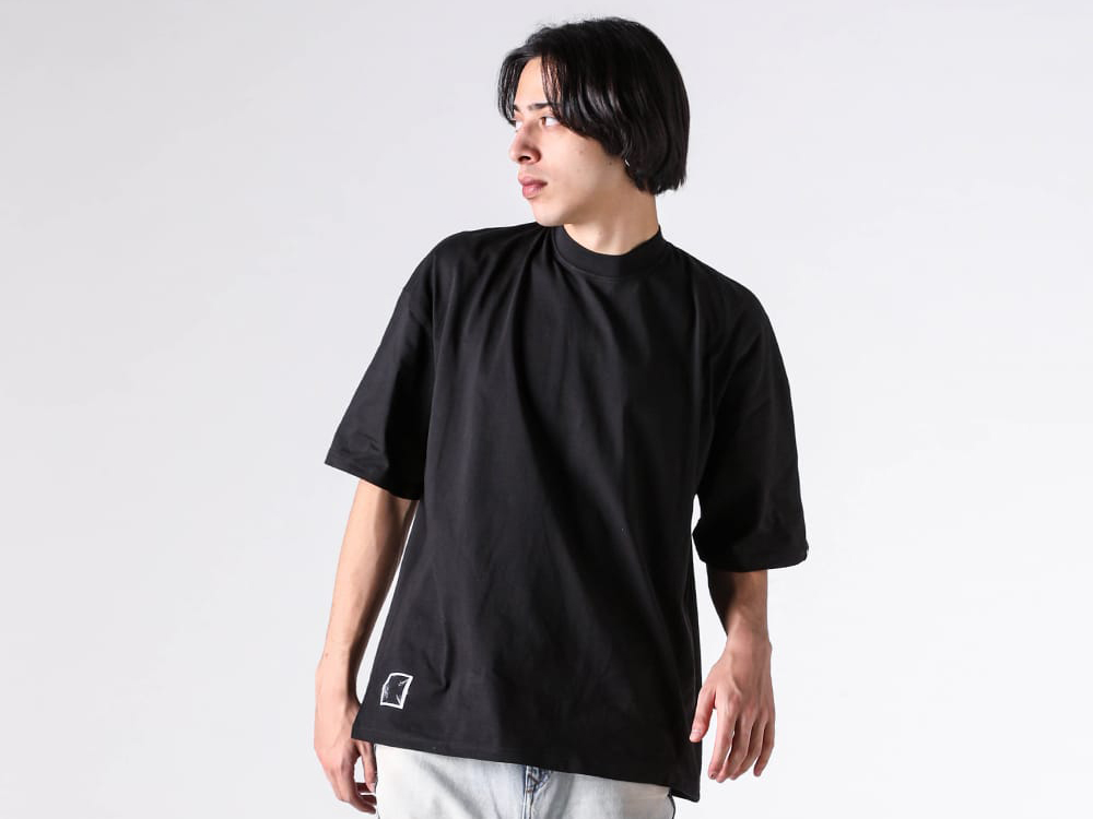 PROTOTYPES(プロトタイプス) - 25-26AW  - スウェット・Tシャツ - BOX PLEAT TEE （BLACK） / 32PT08JE02USBK 2-003