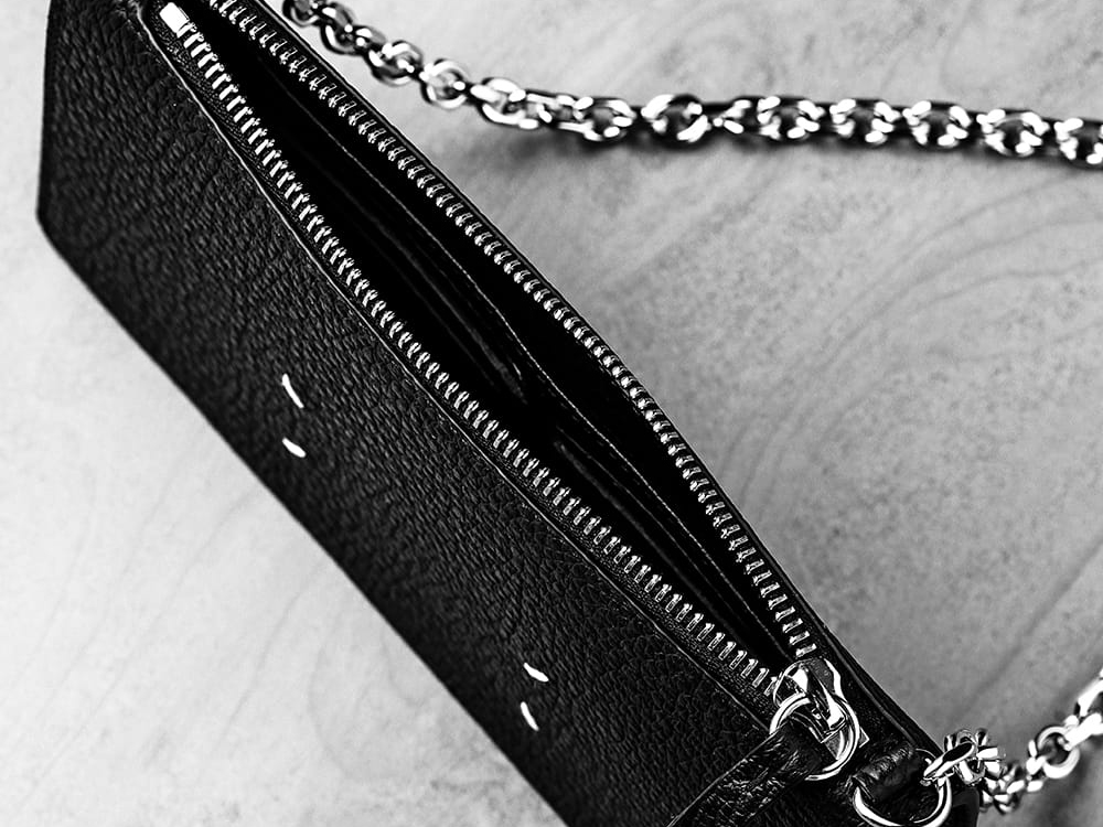 Maison Margiela - 25AW  - SA3UI0009 / 財布とバッグのハイブリッド。スマホも収まる3WAYジップチェーンウォレット - SA1VL0038 Zipped Wallet On Chain 8-003