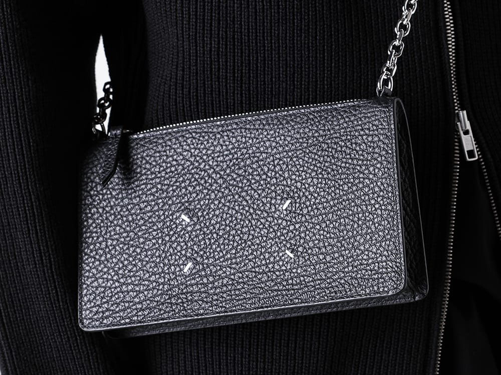 Maison Margiela - 25AW  - SA3UI0009 / 財布とバッグのハイブリッド。スマホも収まる3WAYジップチェーンウォレット - SA1VL0038 Zipped Wallet On Chain 8-004