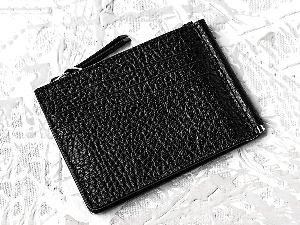 Maison Margiela - 25AW  - SA1UI0022 / 小銭入れも備えた大人のミニマル財布 - SA1UI0022 WALLET SLIM 2 PINCER 9-002