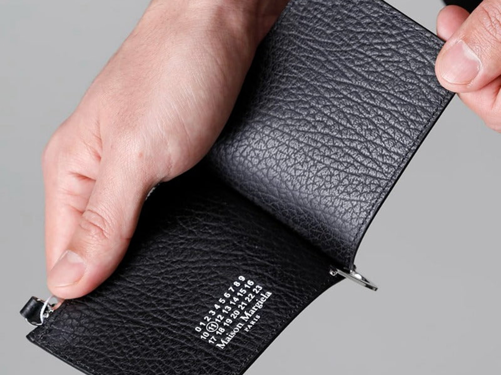 Maison Margiela - 25AW  - SA1UI0022 / 小銭入れも備えた大人のミニマル財布 - SA1UI0022 WALLET SLIM 2 PINCER 9-004