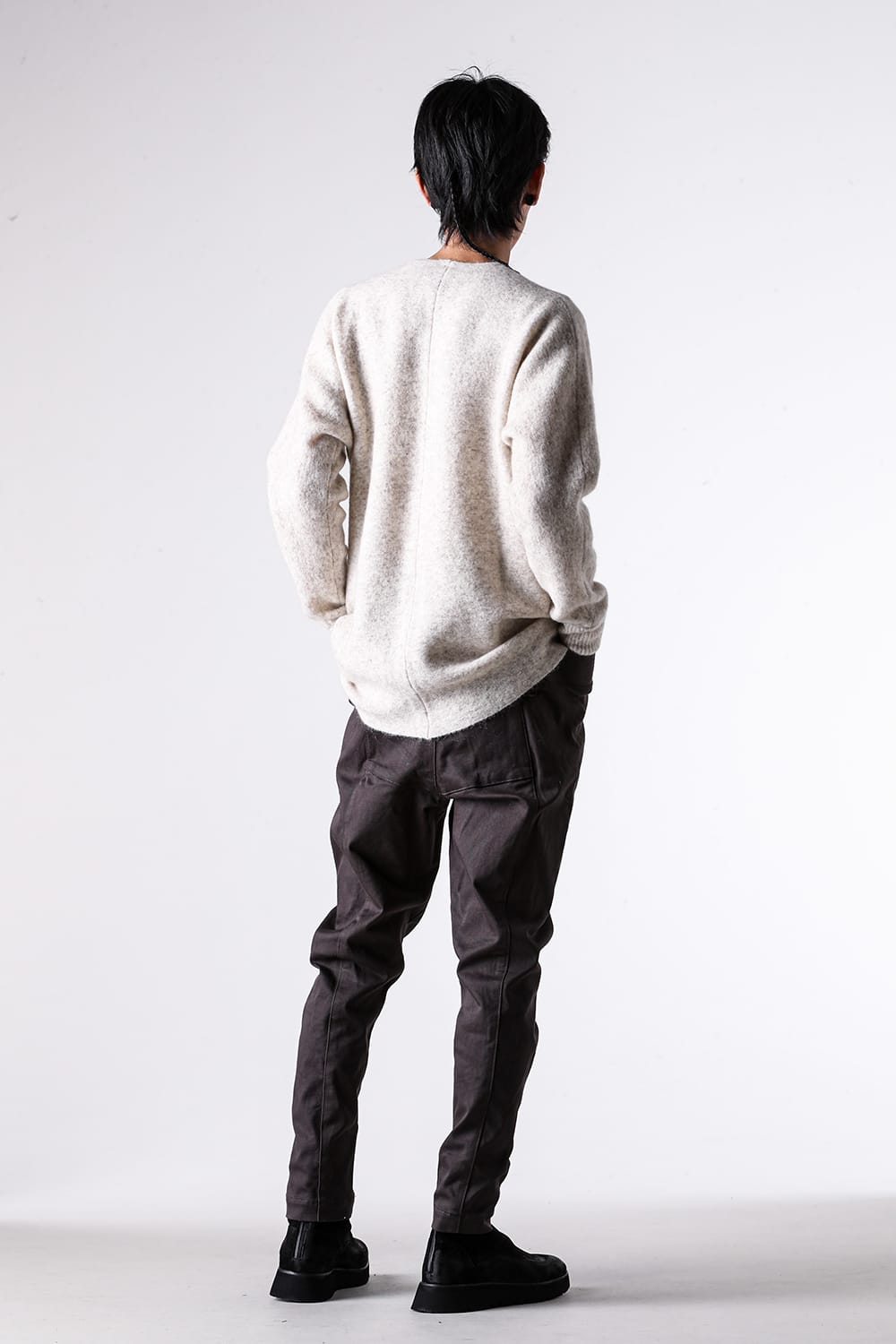 ニット特集 - 25-26AW - RIPVANWINKLE | ジャストサイズでもゆとり。定番ドルマンスリーブニット - Mohair Dolman Jersey / RB-721 11-002