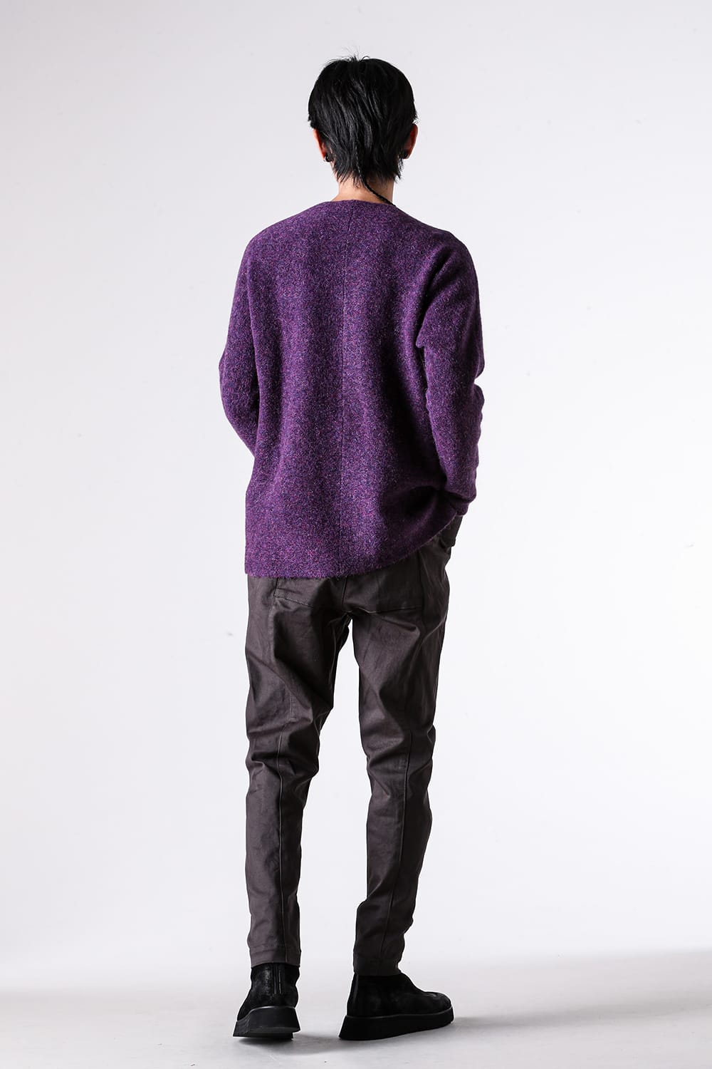 ニット特集 - 25-26AW - RIPVANWINKLE | ジャストサイズでもゆとり。定番ドルマンスリーブニット - Mohair Dolman Jersey / RB-721 11-004