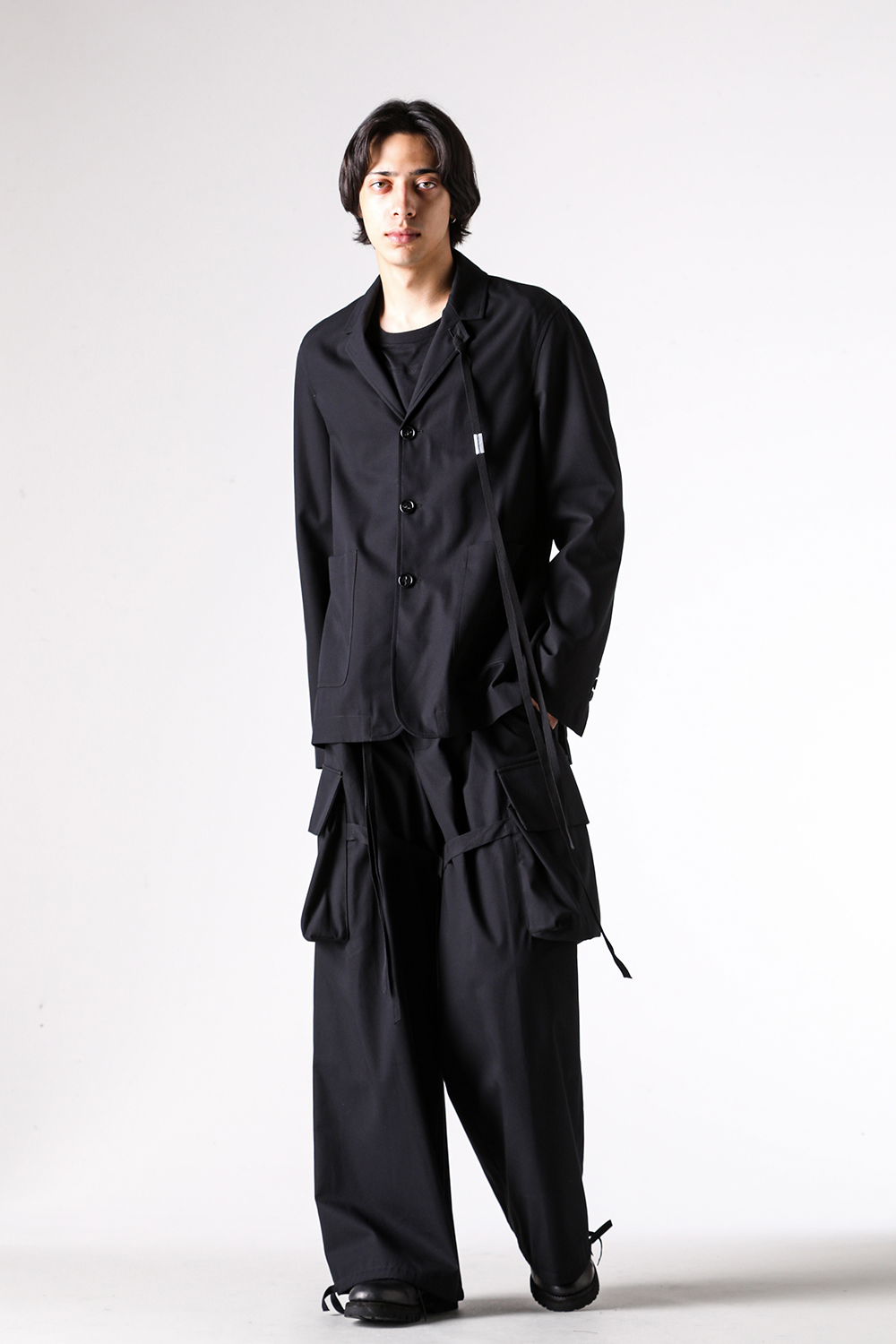 Jackets - 25-26AW - Selecting by Detail and Fabric: Tailored Jackets Embodying Brand Philosophy - Ann Demeulemeester | Iconic Grosgrain Ribbon: Avant-Garde Design Found Even in the Lining 1-0013