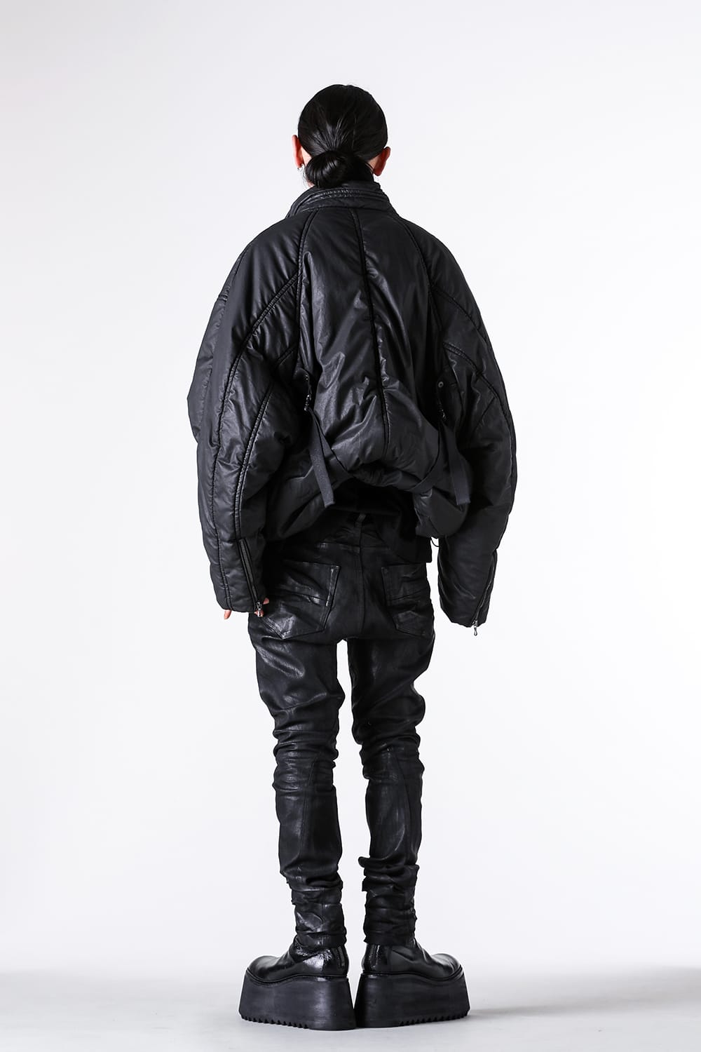 1er Arrondissement ブラック テーラードジャケット 25-26AW メンズアウター特集 ジャケット編 -FASCINATE