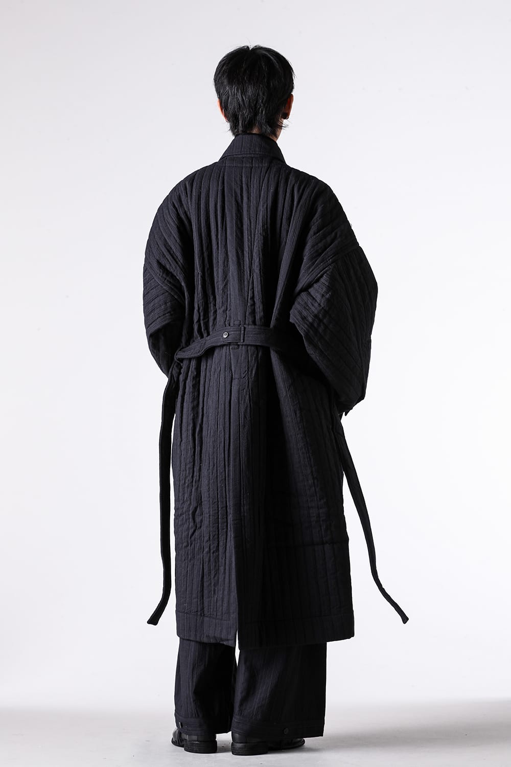 コート特集 - 25-26AW - インポートアルチザンブランド - JAN-JAN VAN ESSCHE | LONG COAT （Dark Striped） / COAT#34 1-009