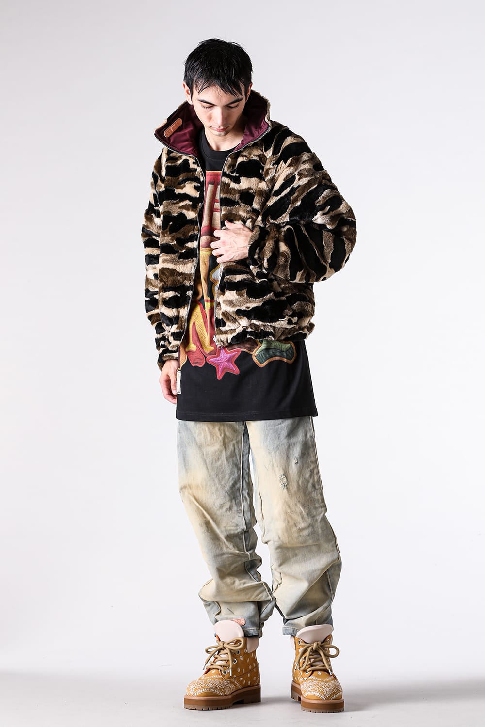 デニムパンツ - 25-26AW - PDF - EBISU JEANS （LEATHER HAND MPELL） / DFM03026DF183MPELL 4-001